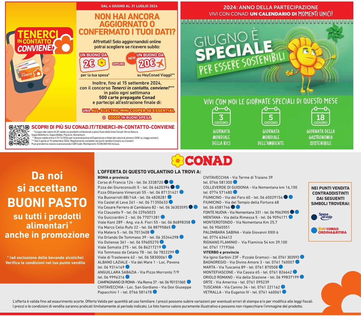 Volantino Conad 30.05.2024 - 08.06.2024