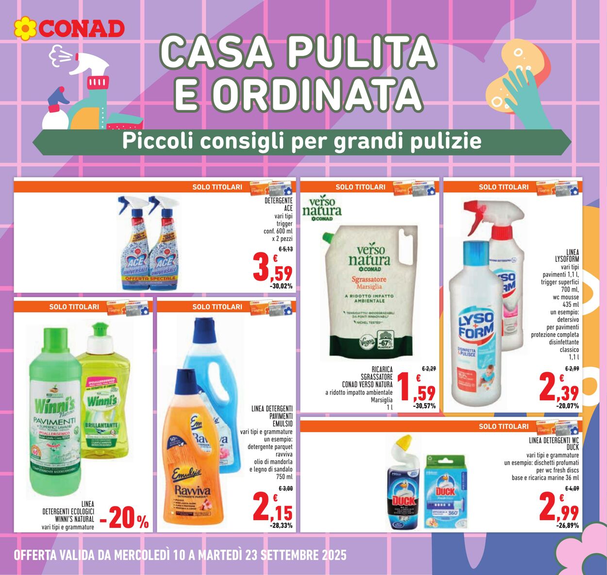 Volantino Conad 08.09.2025 - 08.09.2025