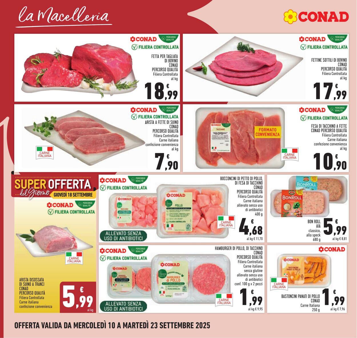 Volantino Conad 08.09.2025 - 08.09.2025