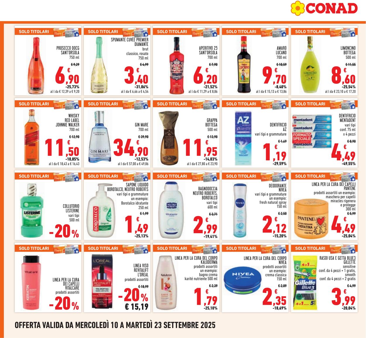 Volantino Conad 08.09.2025 - 08.09.2025