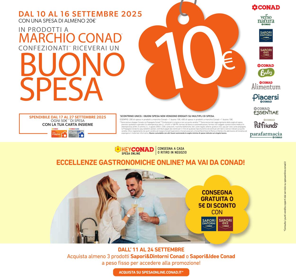 Volantino Conad 08.09.2025 - 08.09.2025