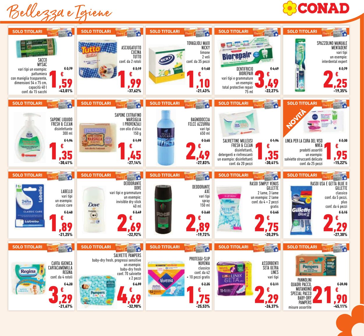 Volantino Conad 24.07.2024 - 06.08.2024