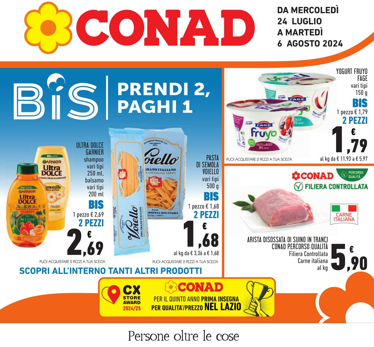 Volantino Conad 24.07.2024 - 06.08.2024