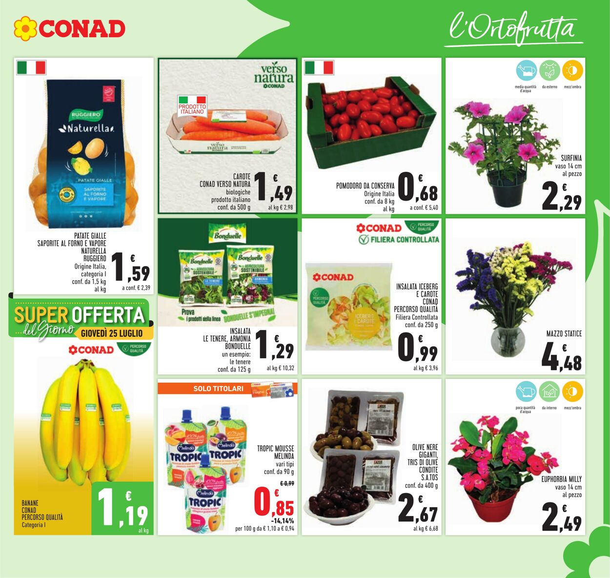 Volantino Conad 24.07.2024 - 06.08.2024