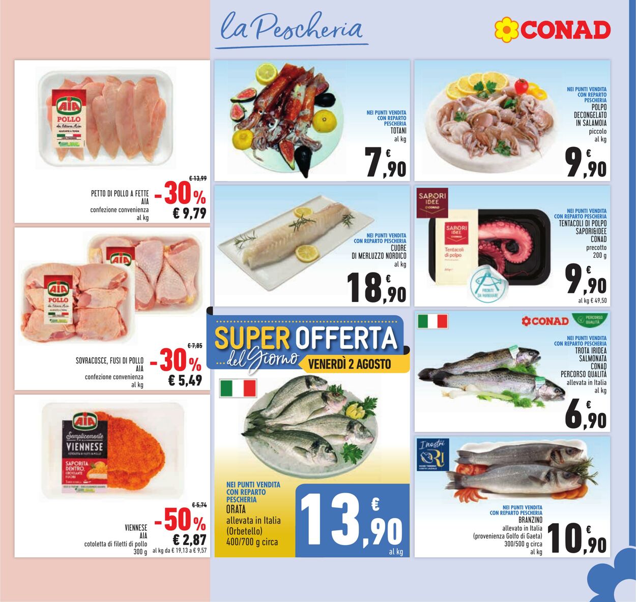 Volantino Conad 24.07.2024 - 06.08.2024