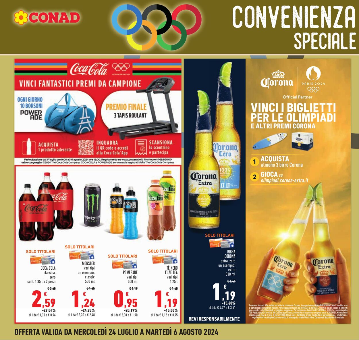 Volantino Conad 24.07.2024 - 06.08.2024