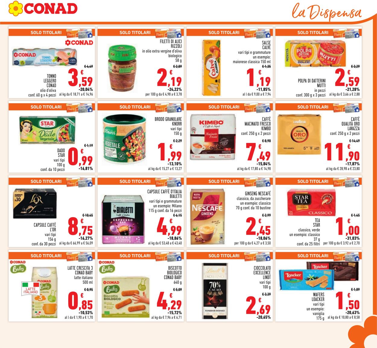 Volantino Conad 28.10.2025 - 28.10.2025