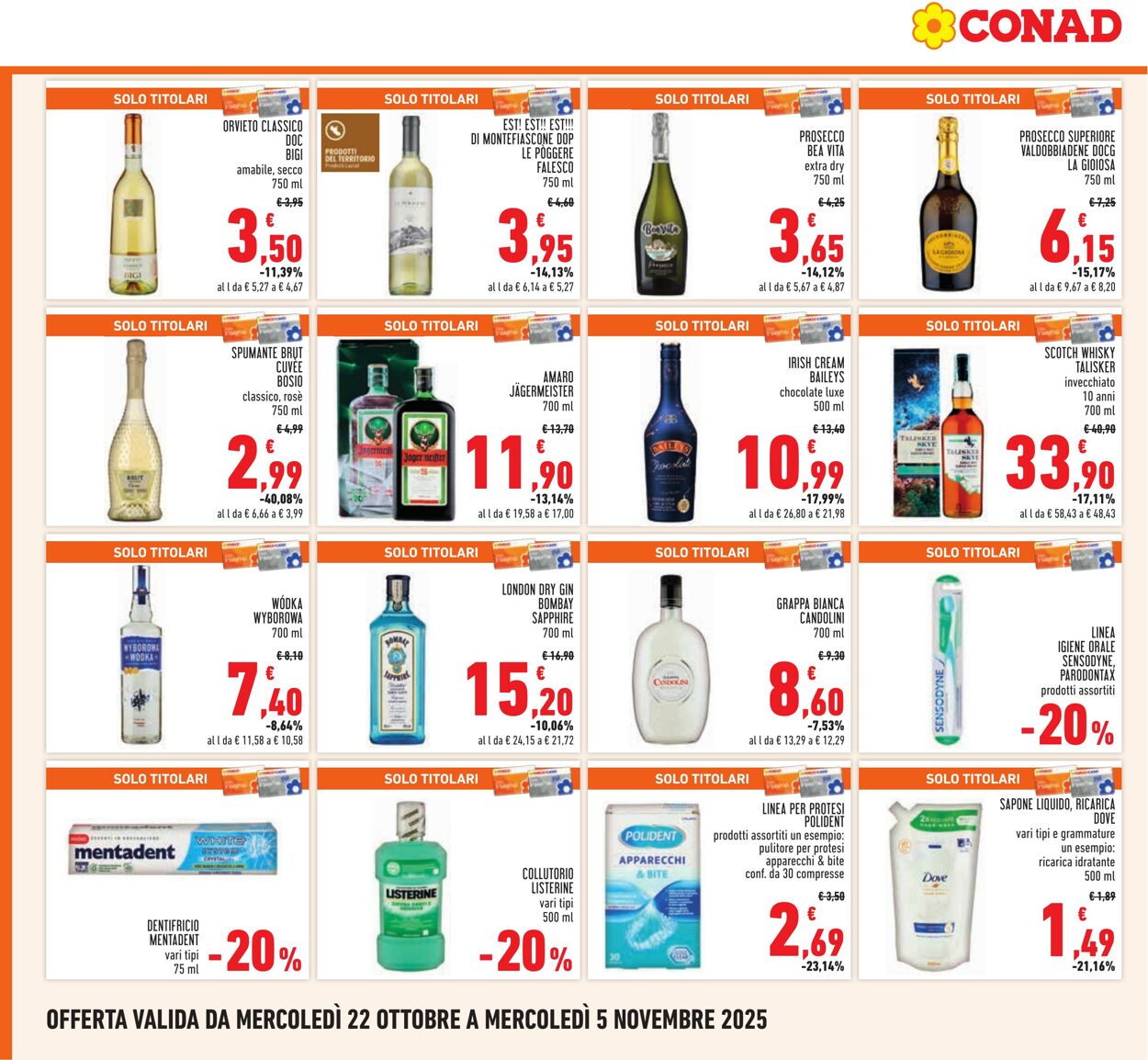 Volantino Conad 23.10.2025 - 23.10.2025