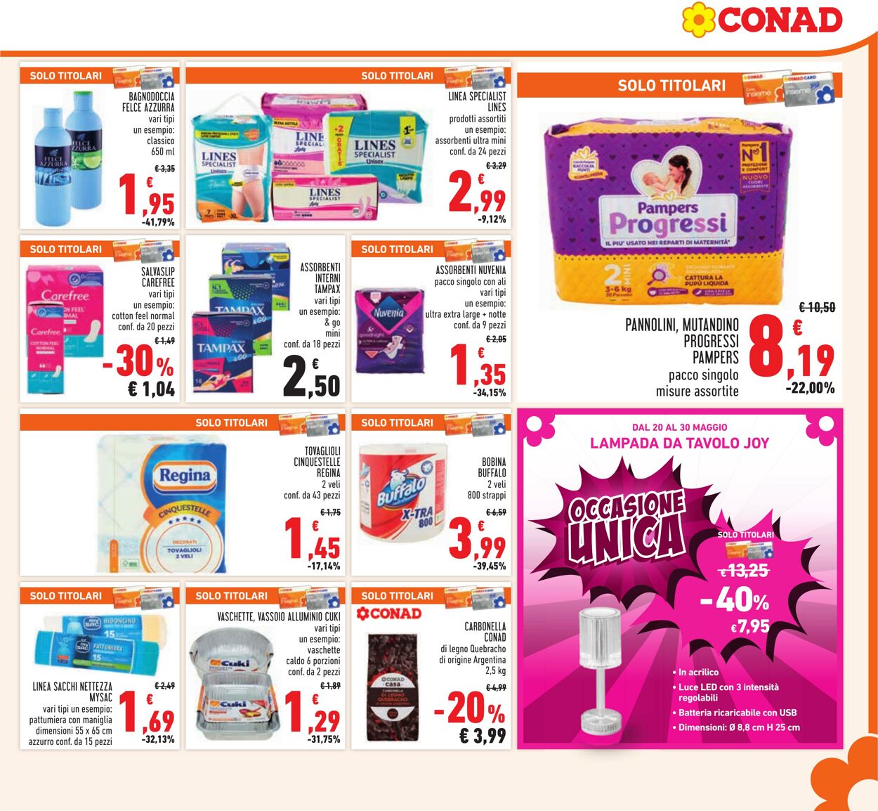 Volantino Conad 15.05.2024 - 29.05.2024