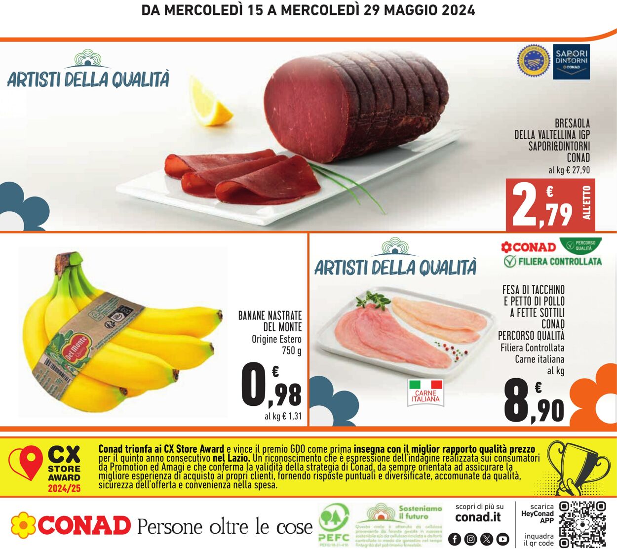 Volantino Conad 15.05.2024 - 29.05.2024