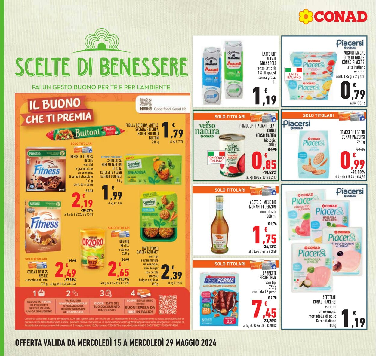 Volantino Conad 15.05.2024 - 29.05.2024