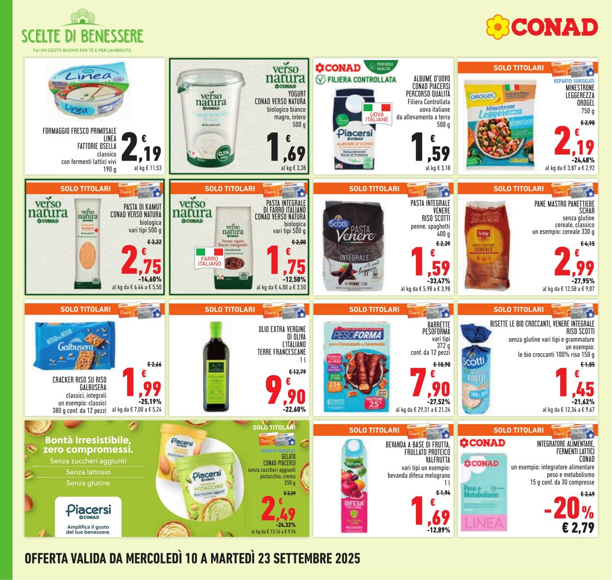 Volantino Conad 12.09.2025 - 12.09.2025