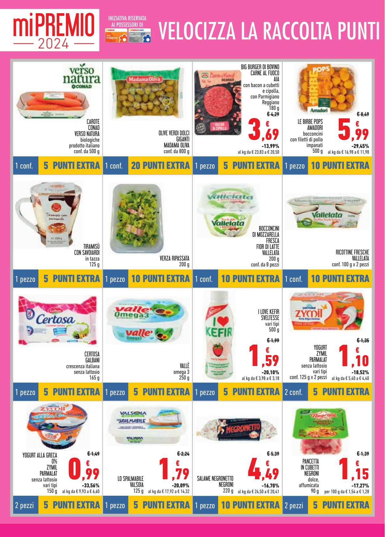 Volantino Conad 04.09.2024 - 01.10.2024