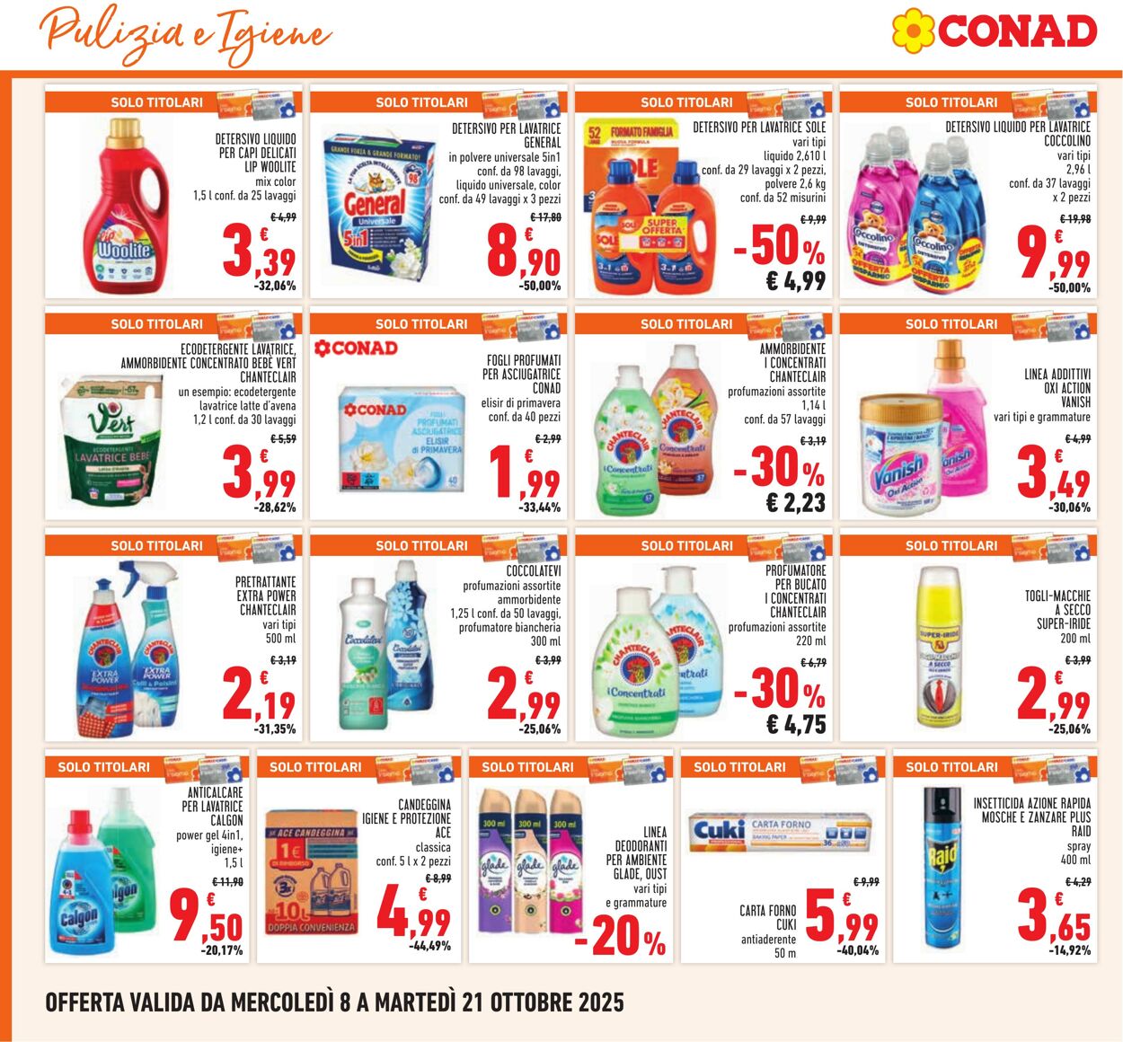 Volantino Conad 05.10.2025 - 05.10.2025