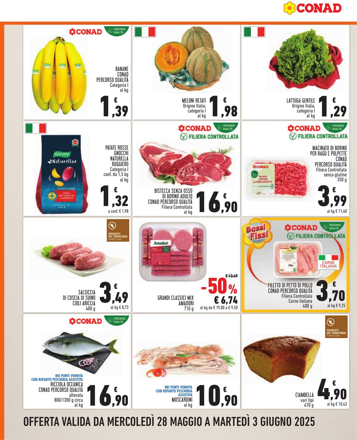 Volantino Conad 02.06.2025 - 02.06.2025