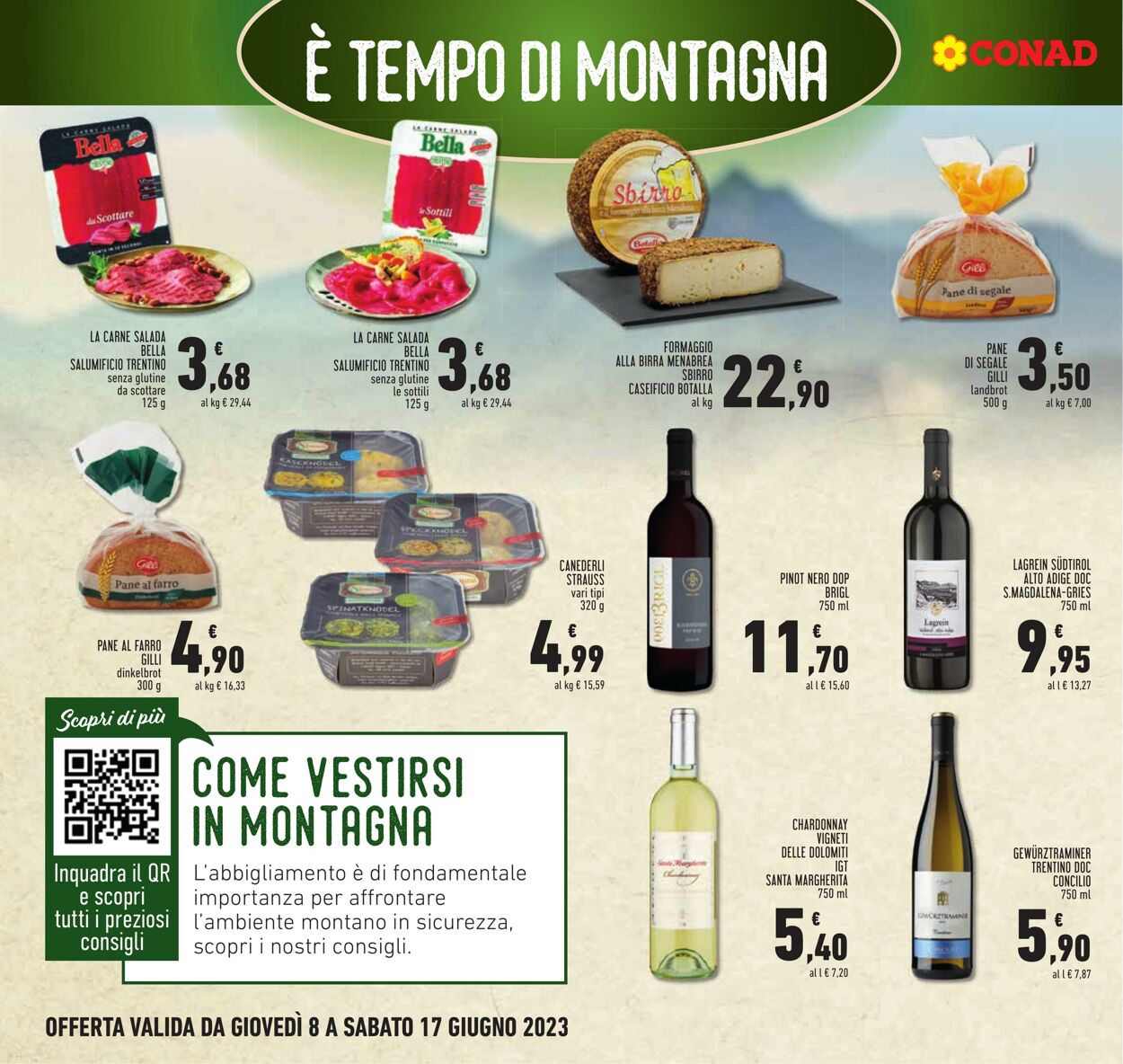 Volantino Conad 08.06.2023 - 17.06.2023