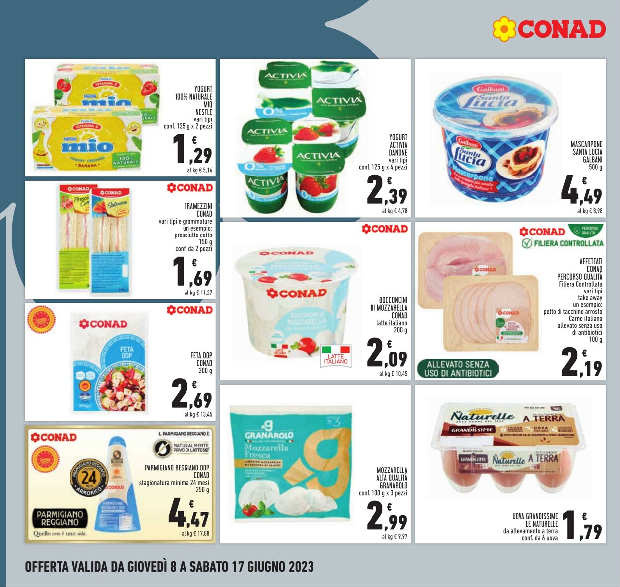 Volantino Conad 08.06.2023 - 17.06.2023