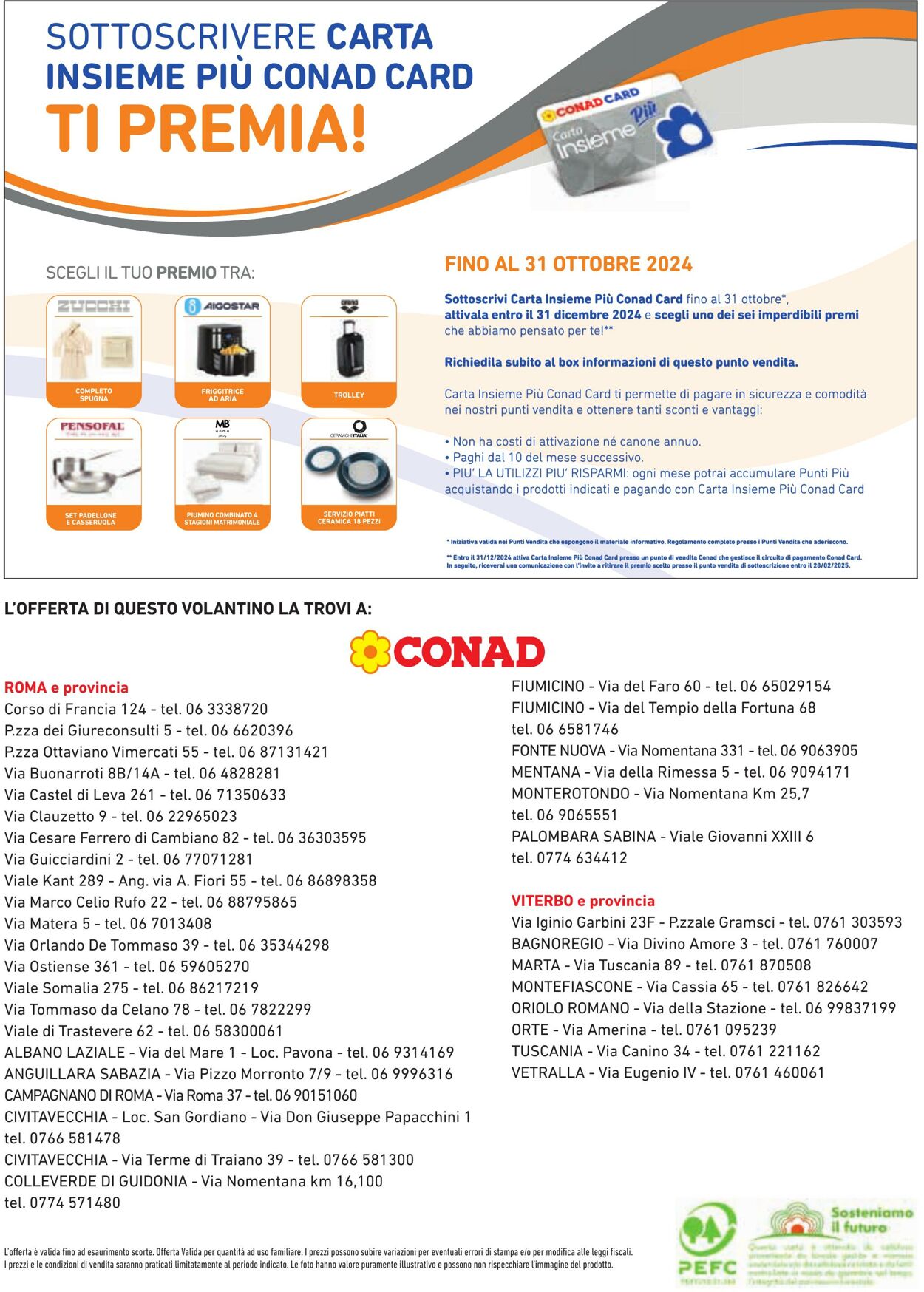 Volantino Conad 02.09.2024 - 30.10.2024