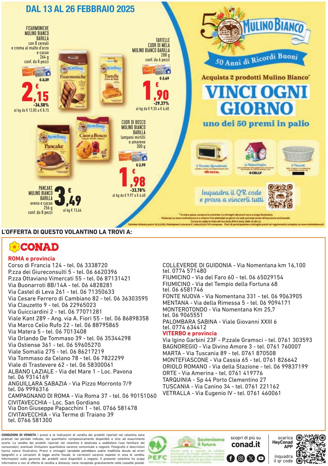 Volantino Conad 13.02.2025 - 26.02.2025