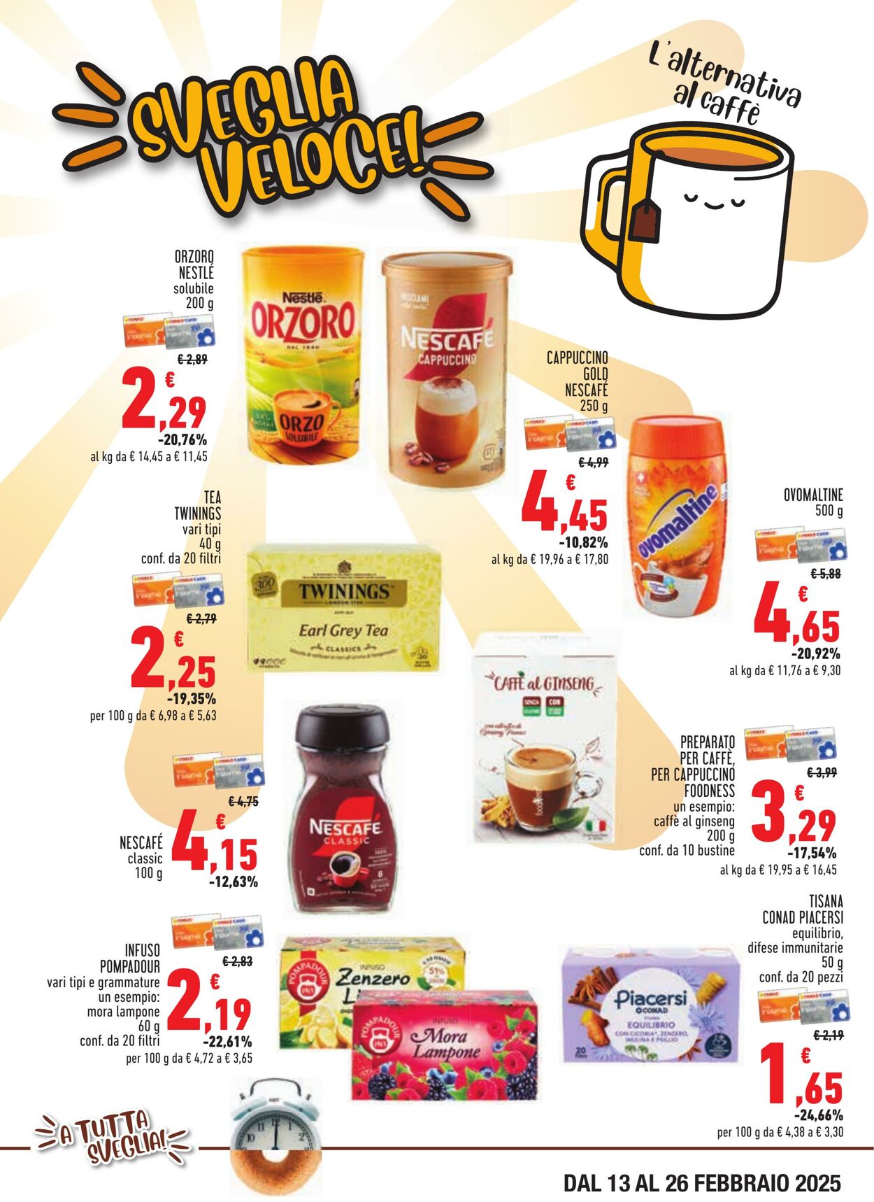 Volantino Conad 13.02.2025 - 26.02.2025