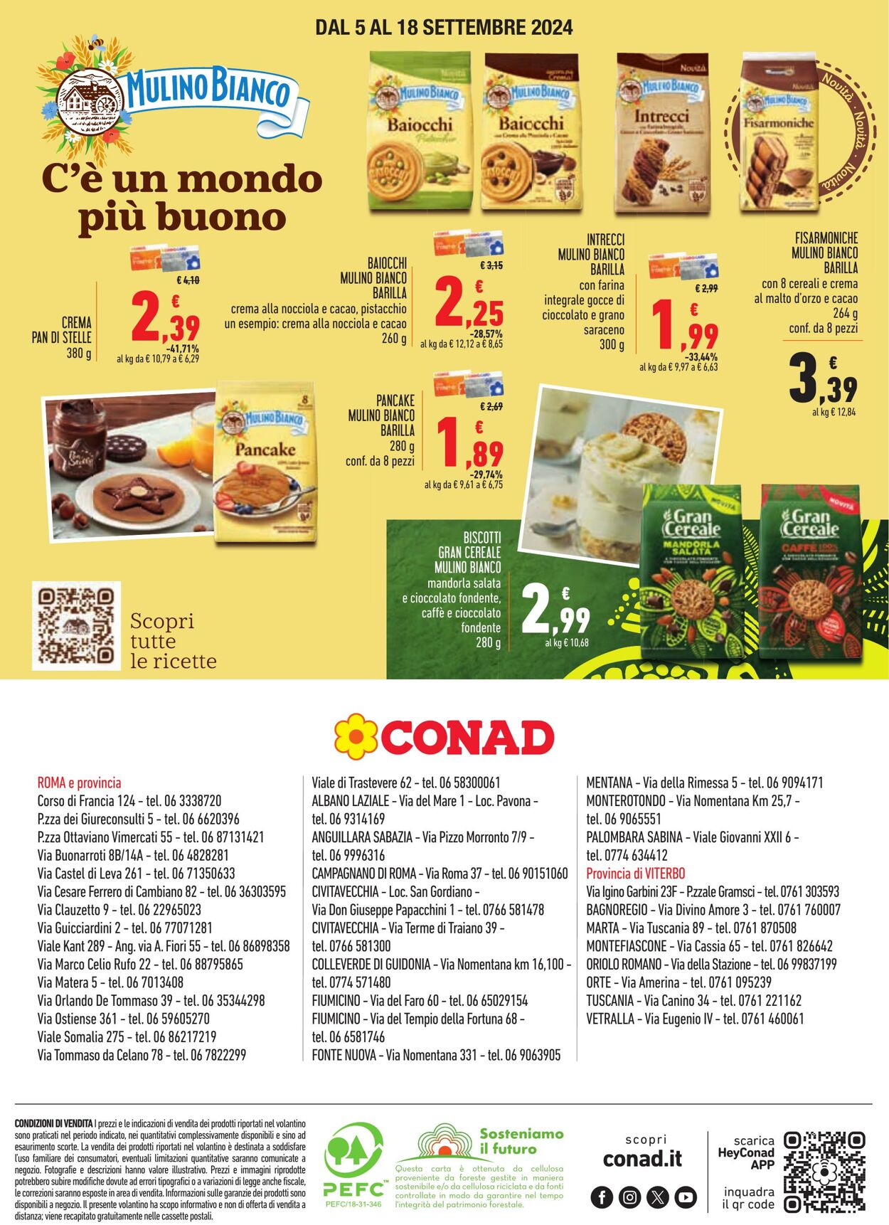 Volantino Conad 05.09.2024 - 18.09.2024