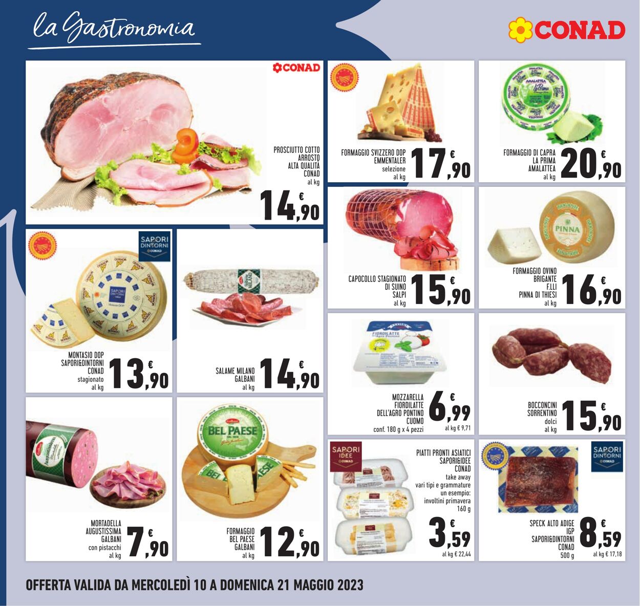 Volantino Conad 10.05.2023 - 21.05.2023