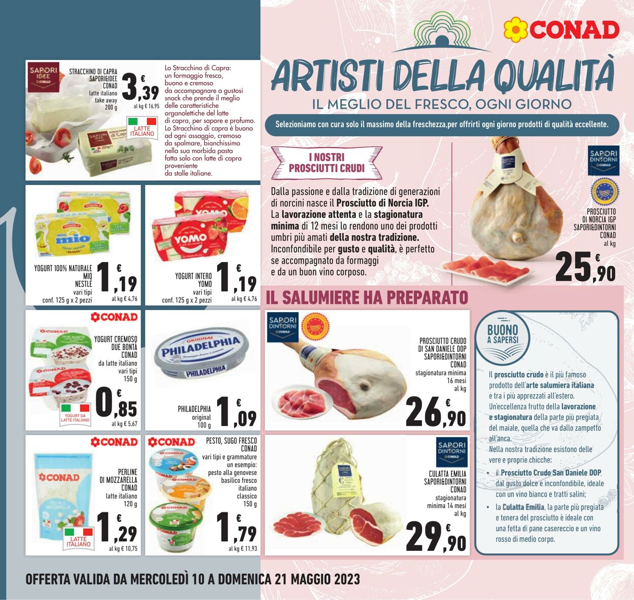 Volantino Conad 10.05.2023 - 21.05.2023