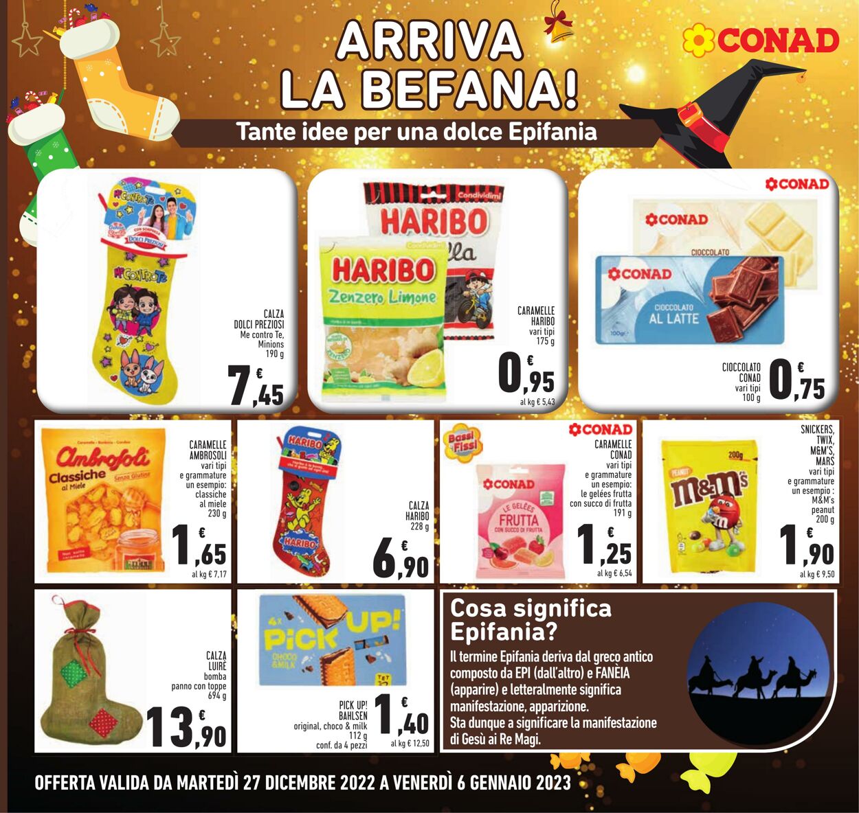 Volantino Conad 27.12.2022 - 06.01.2023