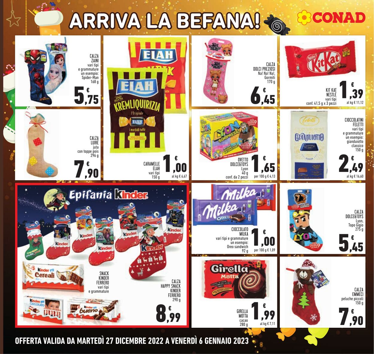 Volantino Conad 27.12.2022 - 06.01.2023