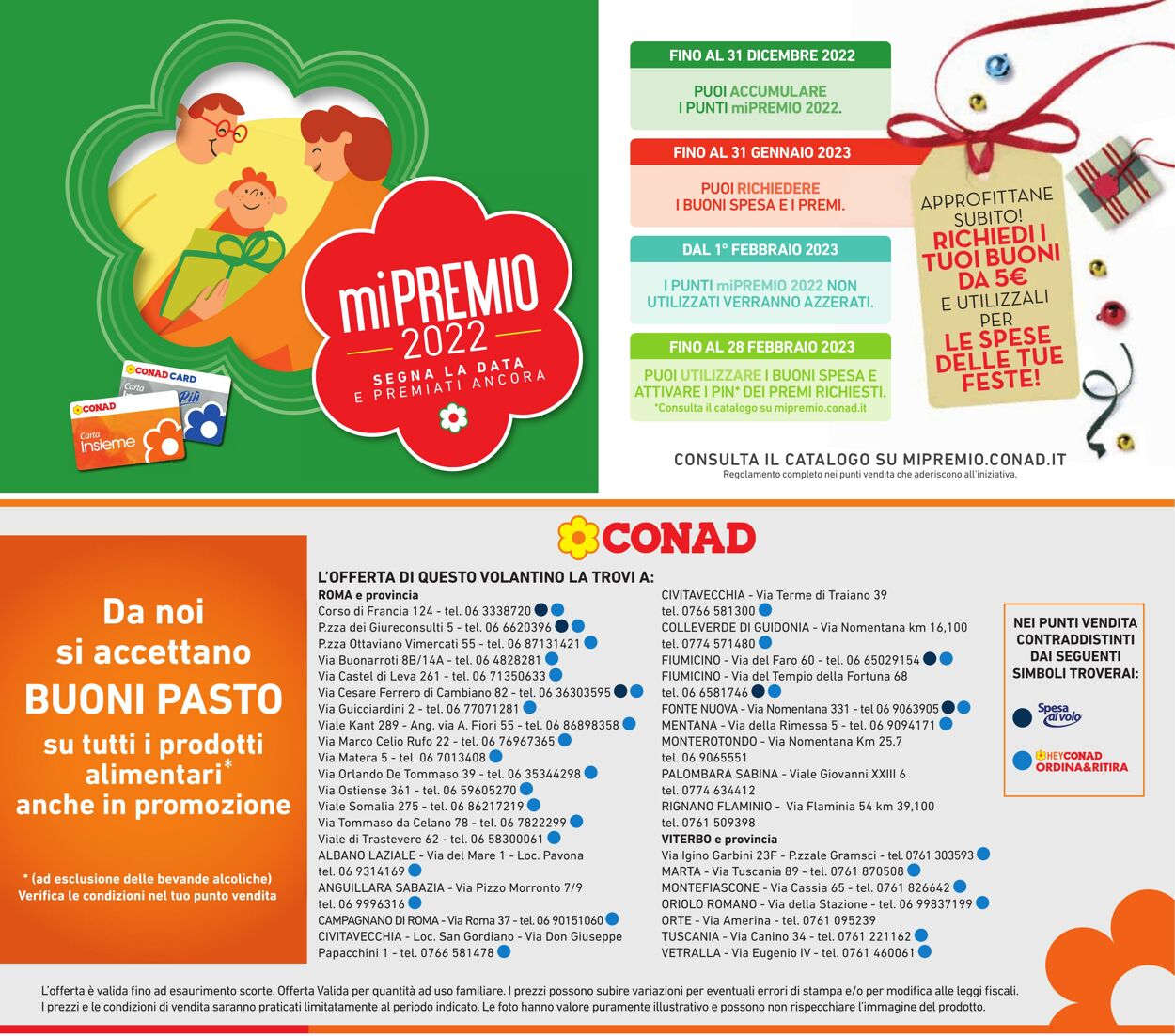 Volantino Conad 27.12.2022 - 06.01.2023