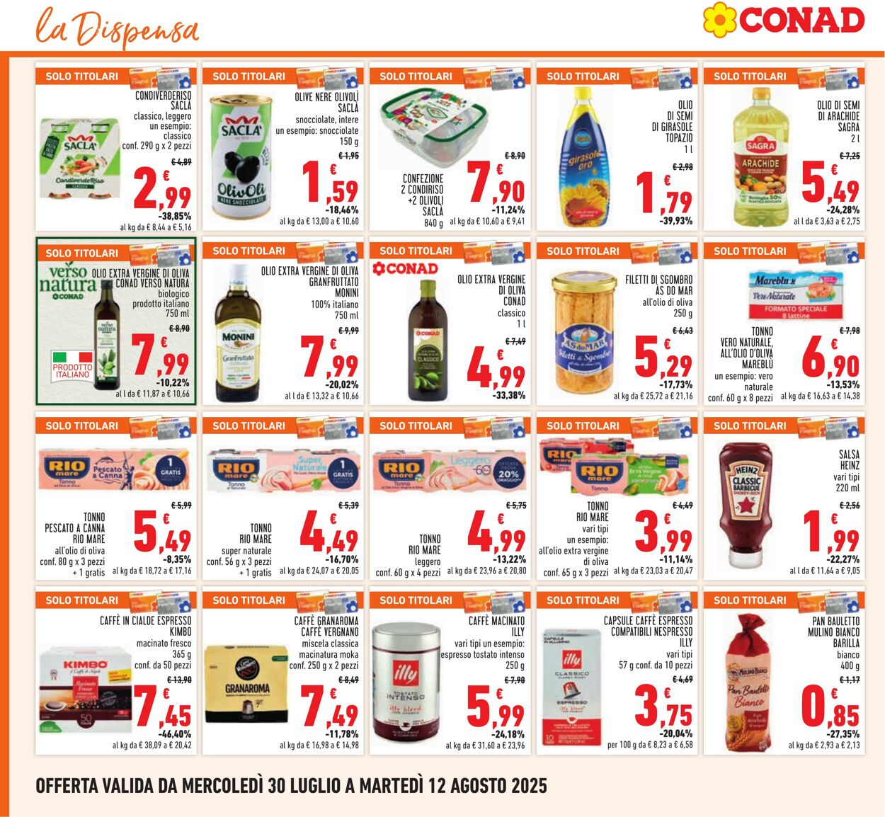 Volantino Conad 08.08.2025 - 08.08.2025