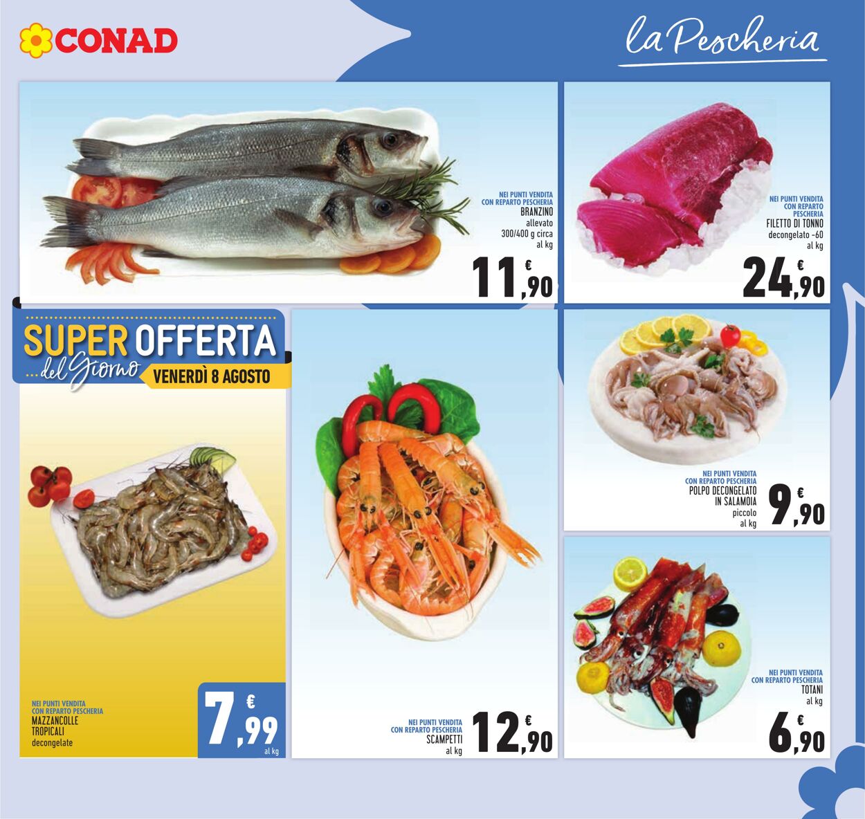 Volantino Conad 08.08.2025 - 08.08.2025