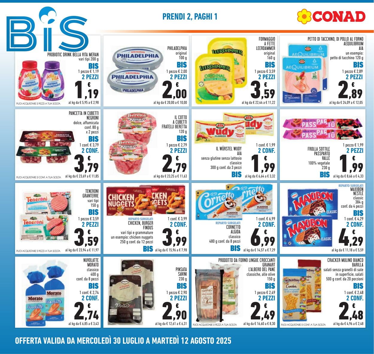 Volantino Conad 08.08.2025 - 08.08.2025