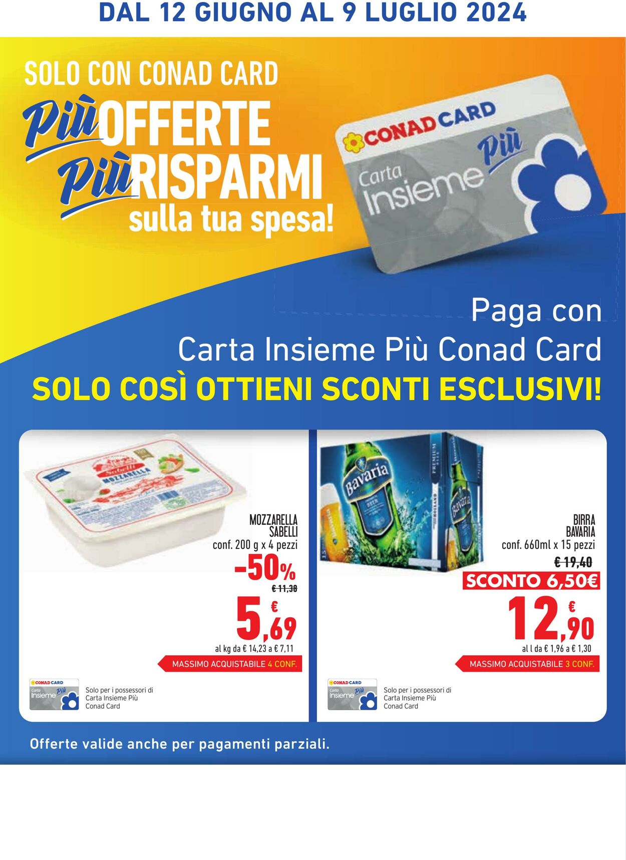 Volantino Conad 12.06.2024 - 09.07.2024