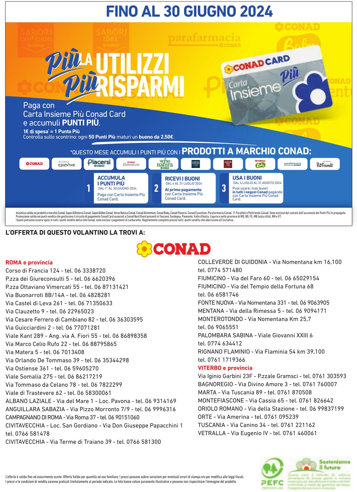 Volantino Conad 12.06.2024 - 09.07.2024