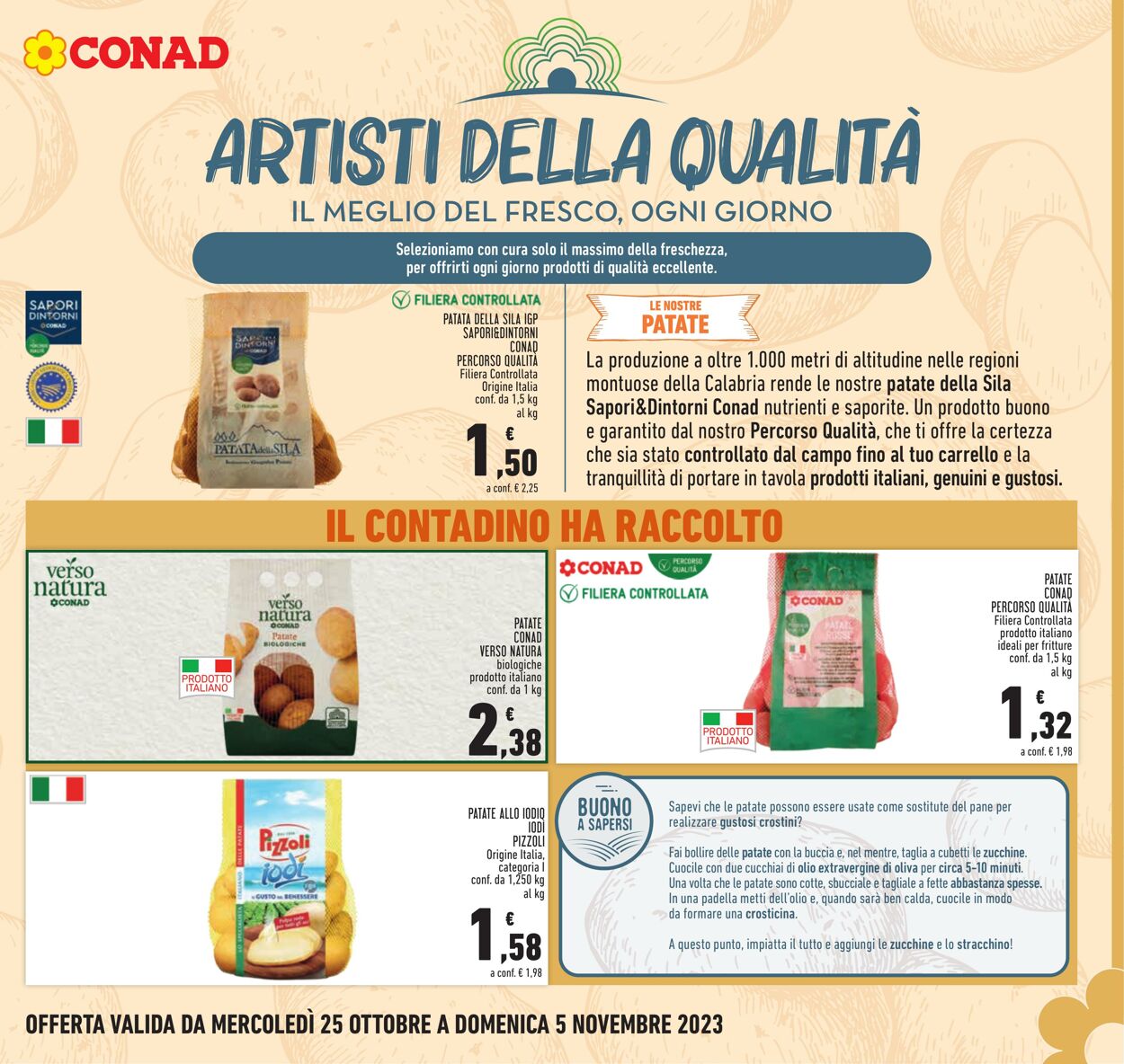 Volantino Conad 25.10.2023 - 05.11.2023