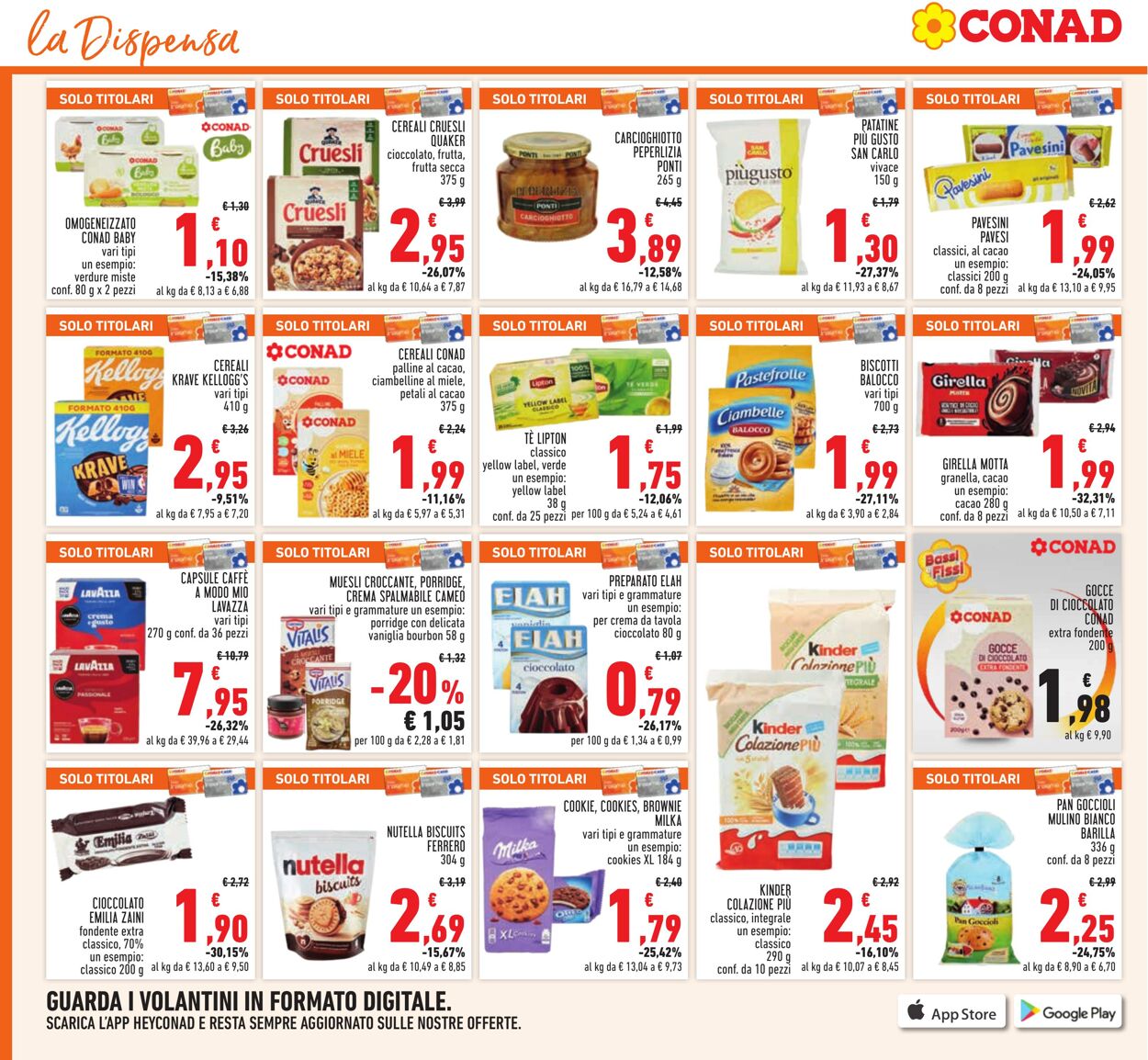 Volantino Conad 25.10.2023 - 05.11.2023