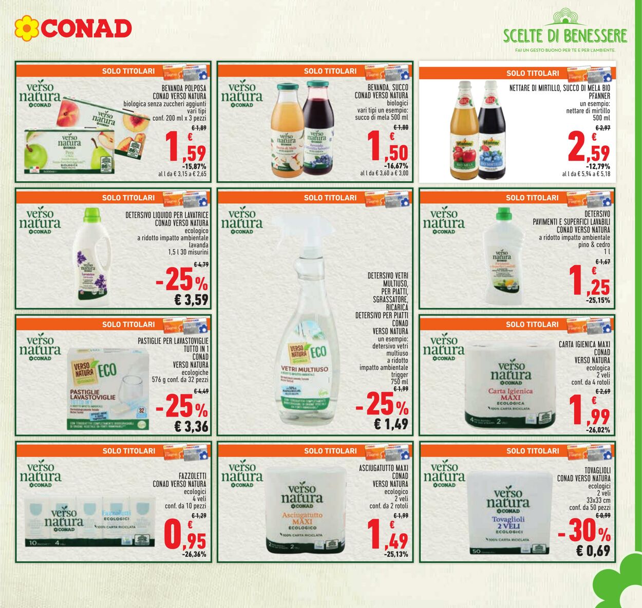 Volantino Conad 25.10.2023 - 05.11.2023