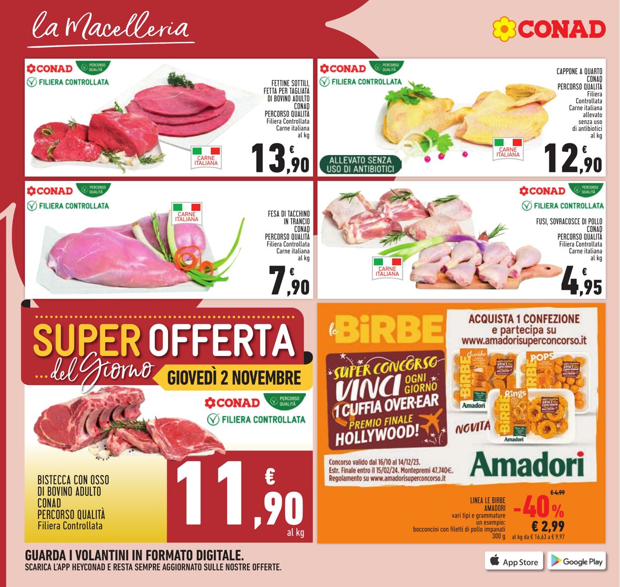 Volantino Conad 25.10.2023 - 05.11.2023