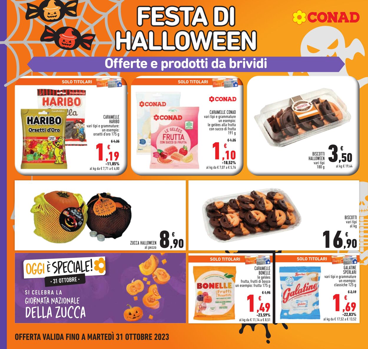 Volantino Conad 25.10.2023 - 05.11.2023