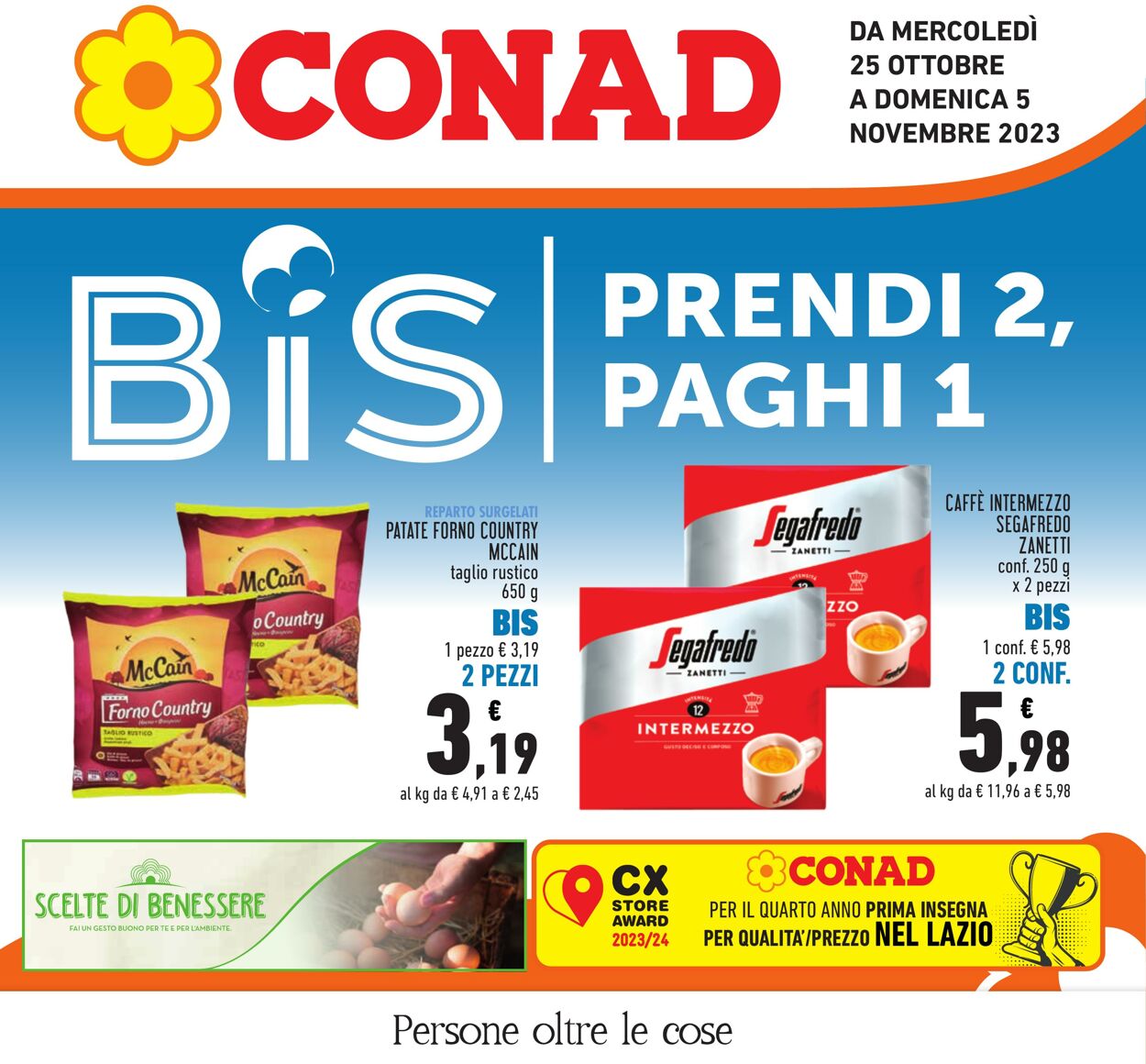 Volantino Conad 25.10.2023 - 05.11.2023