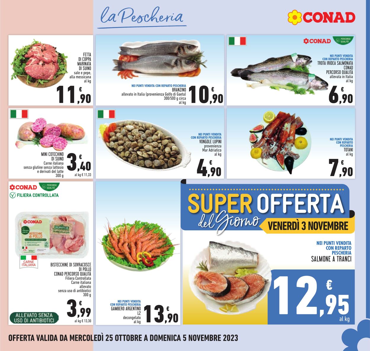 Volantino Conad 25.10.2023 - 05.11.2023