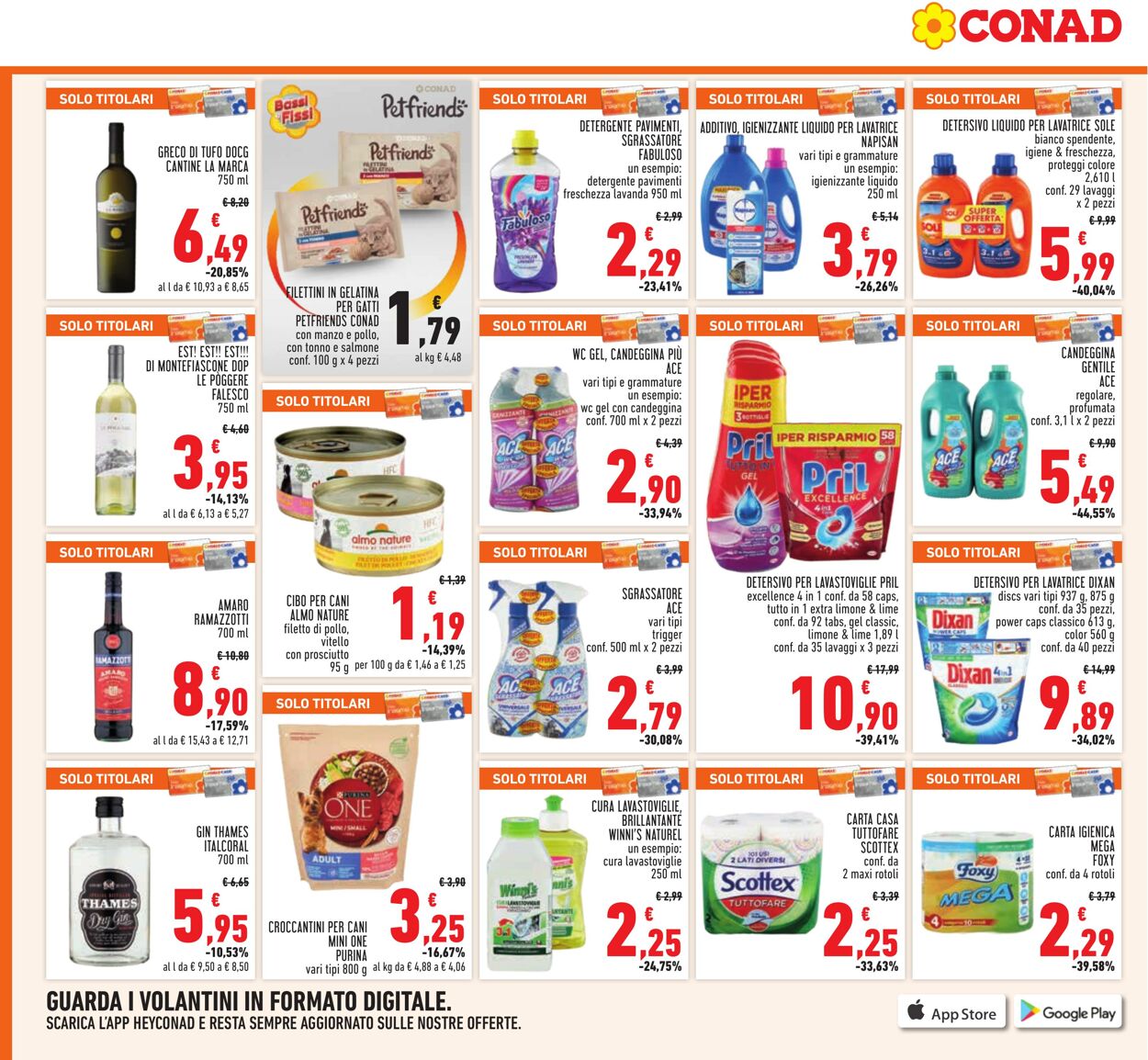 Volantino Conad 25.10.2023 - 05.11.2023