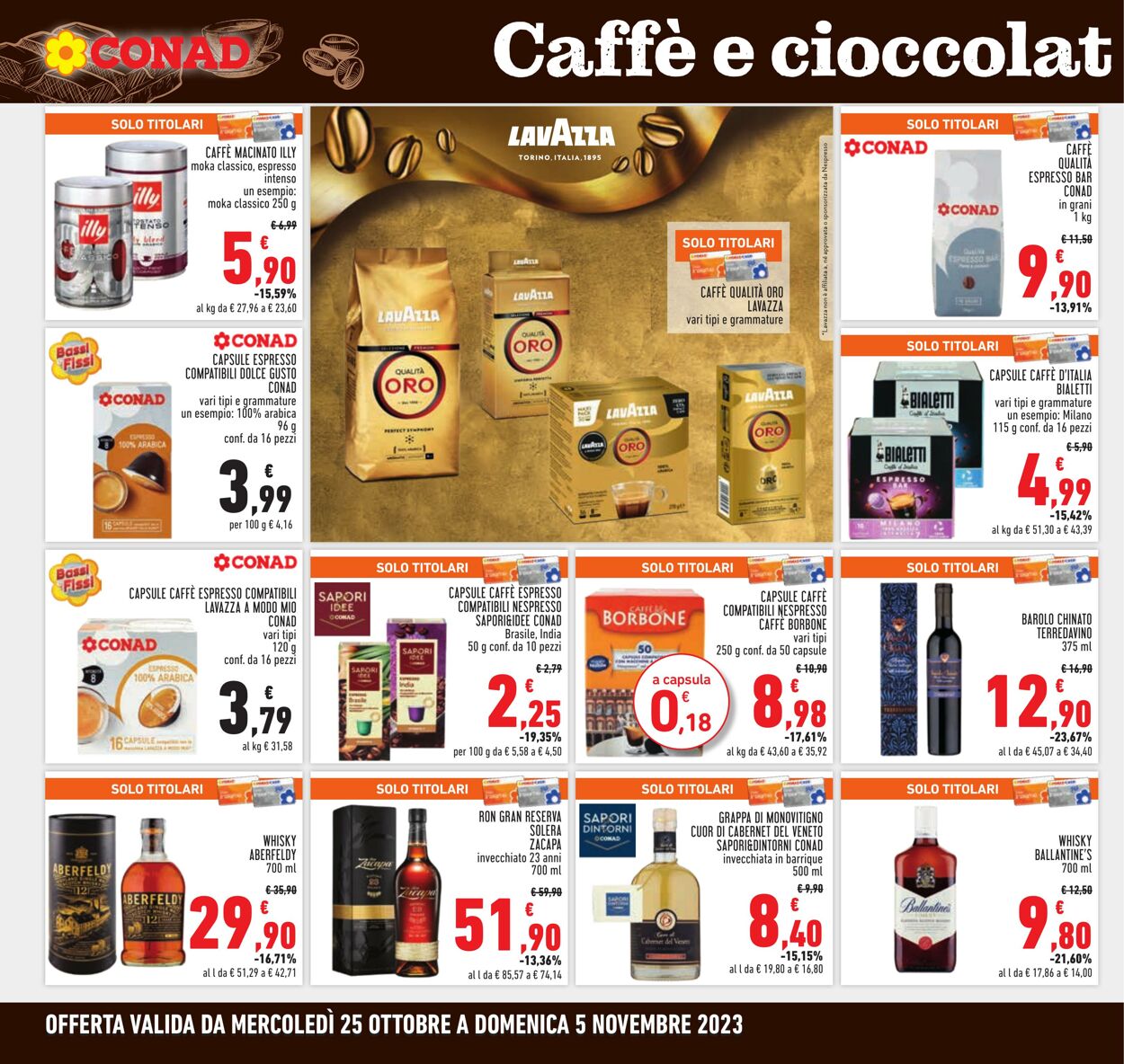 Volantino Conad 25.10.2023 - 05.11.2023