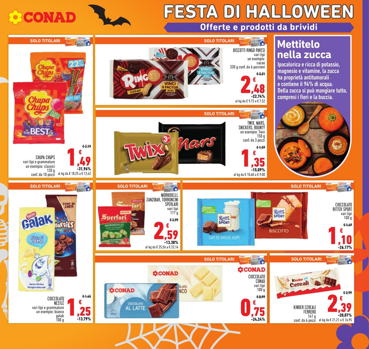 Volantino Conad 25.10.2023 - 05.11.2023