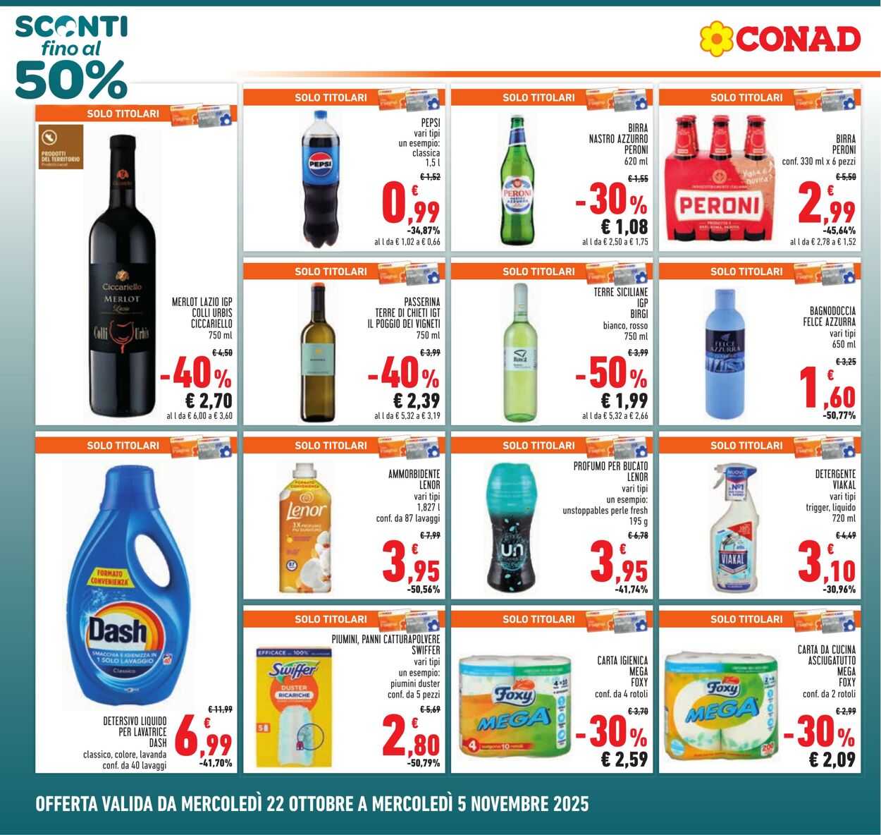 Volantino Conad 18.10.2025 - 18.10.2025
