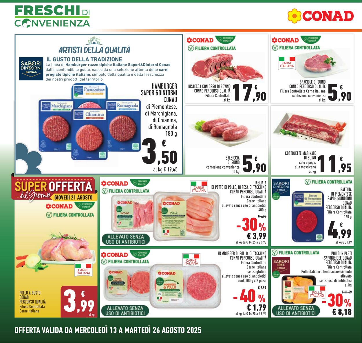 Volantino Conad 12.08.2025 - 12.08.2025