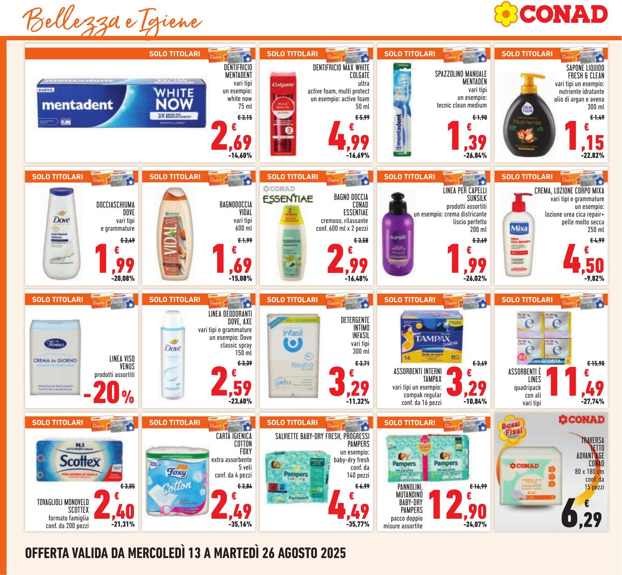 Volantino Conad 12.08.2025 - 12.08.2025