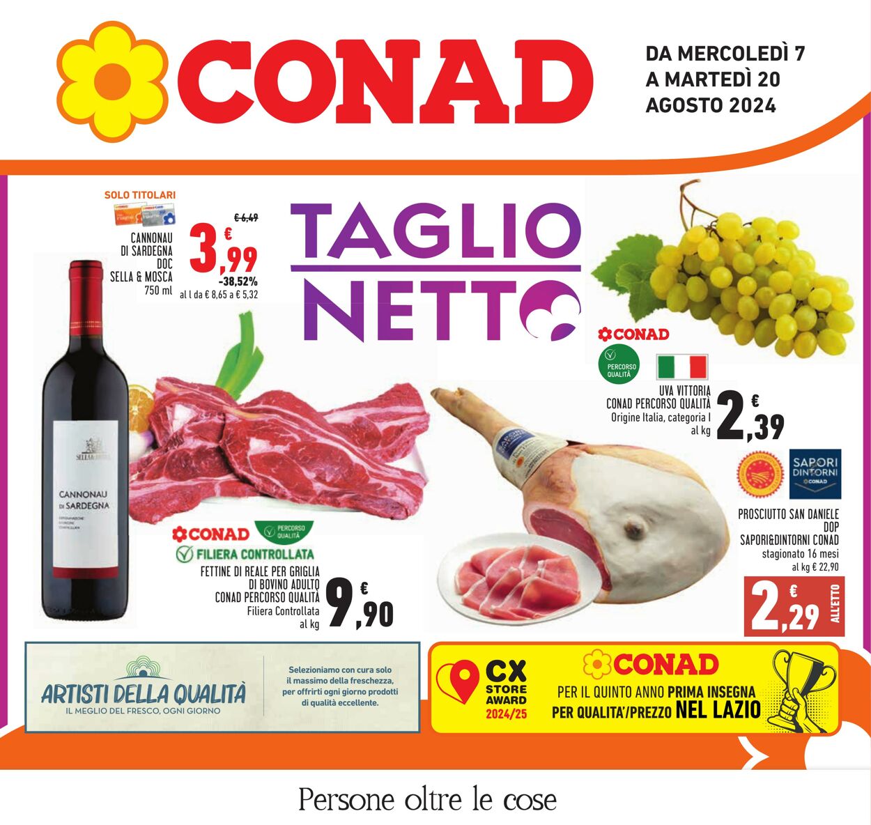 Volantino Conad 07.08.2024 - 20.08.2024