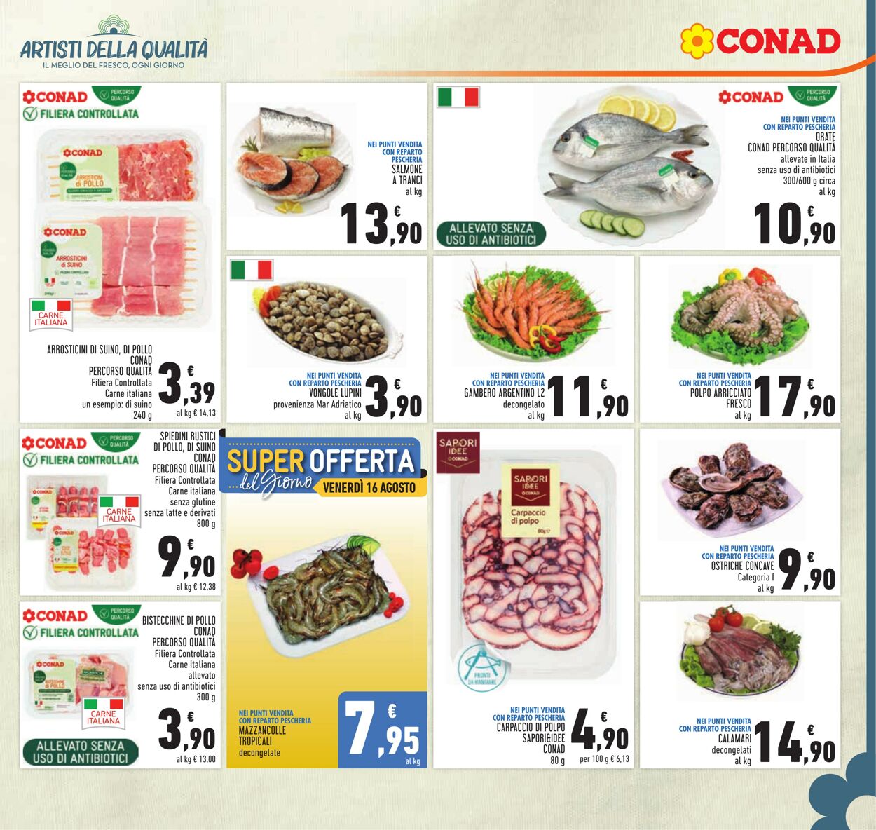 Volantino Conad 07.08.2024 - 20.08.2024